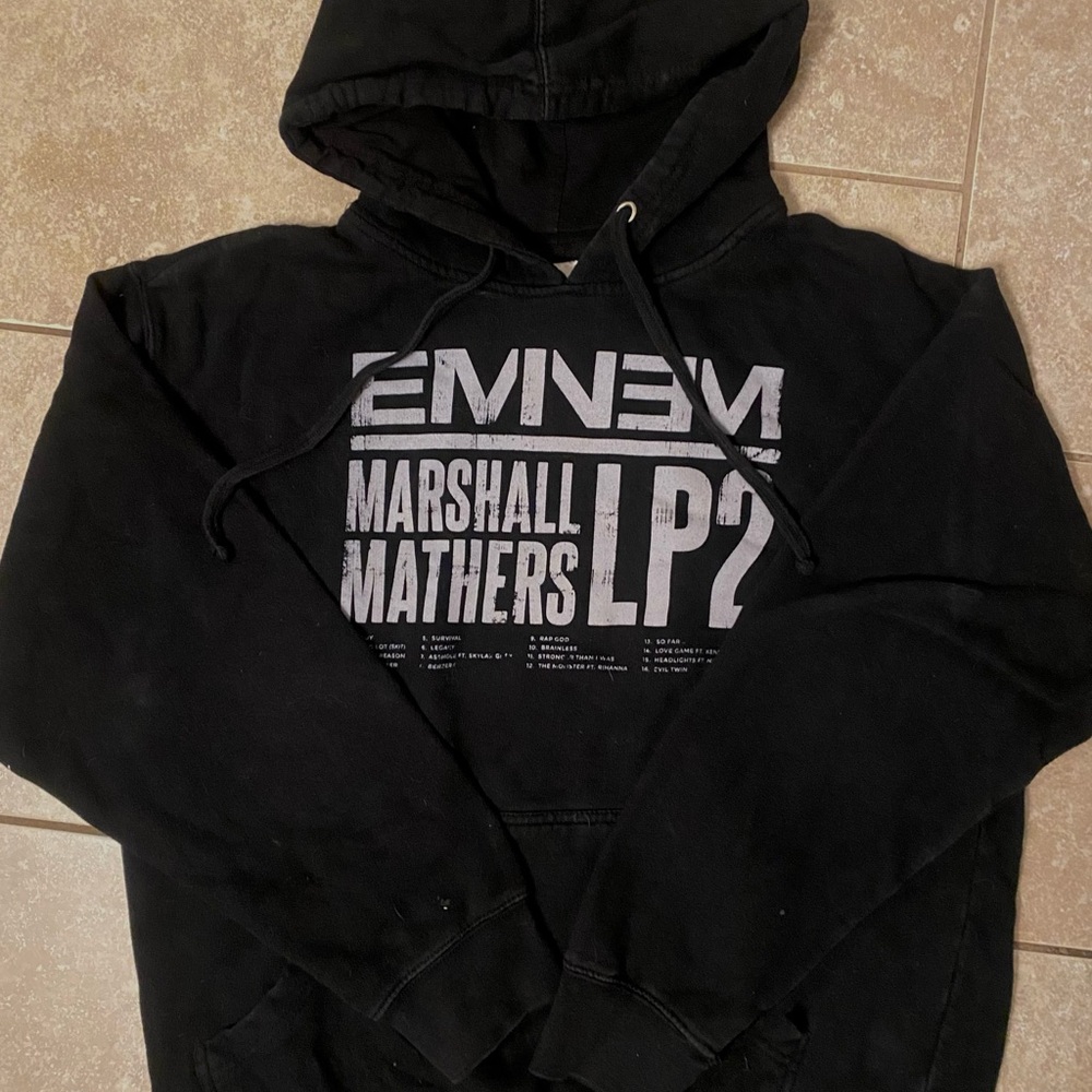 Eminem Marshall mathers LP2 official Hoodie